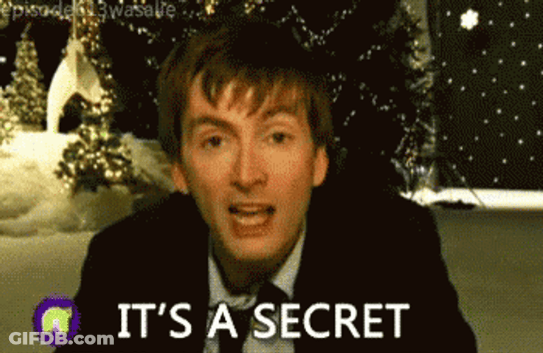 Secret Santa David Tennant GIF