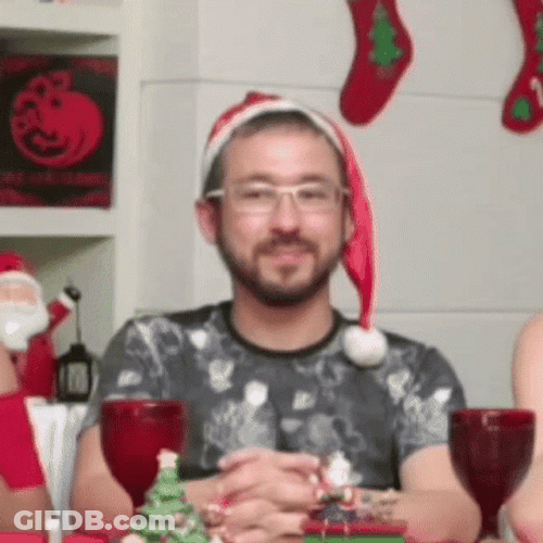 Secret Santa Swaying GIF