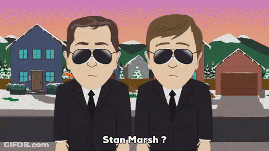 Secret Service Stan Marsh GIF