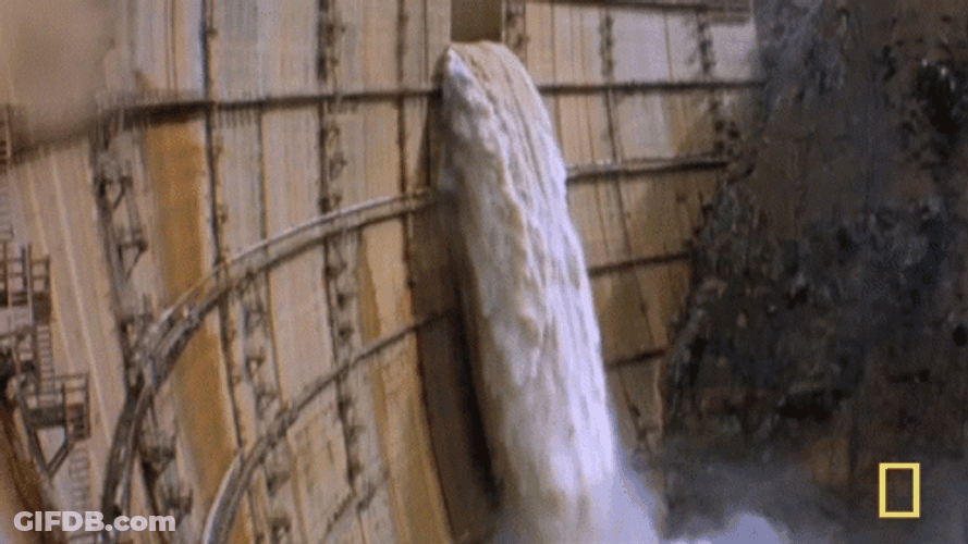 Secured Dam Spout GIF