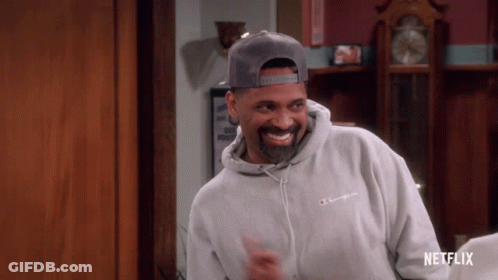 Security Guy Making Funny Face Saying Im Omw Sis GIF