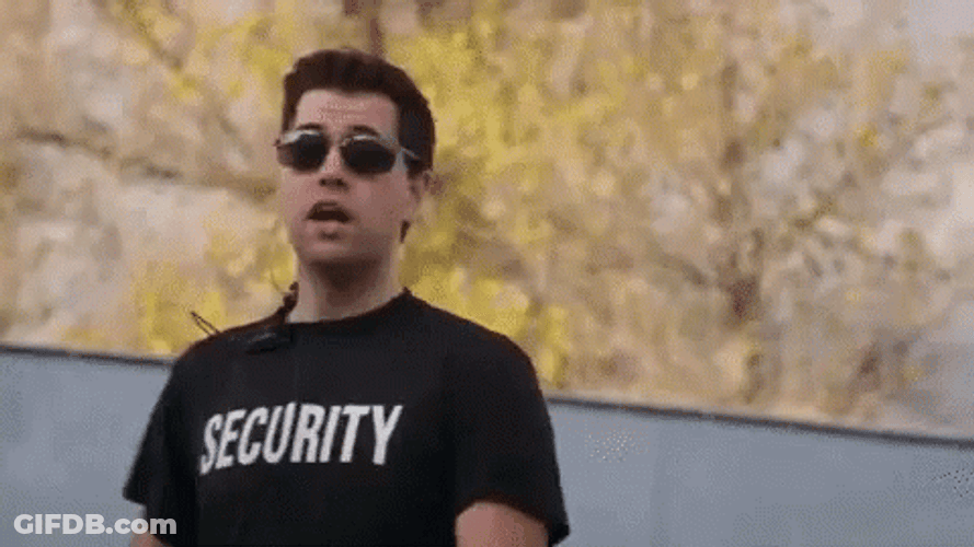 Security Tackles Lady To The Ground GIF