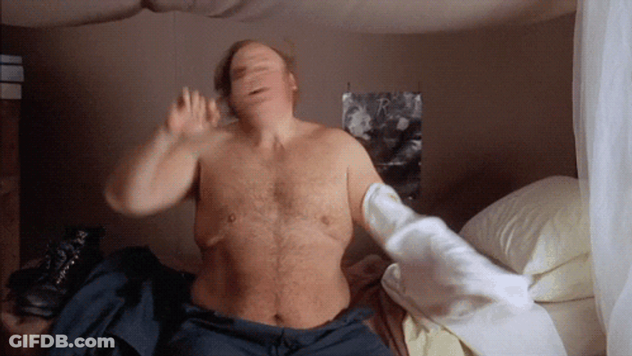 Seductive And Funny Chris Farley GIF
