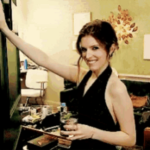 Seductive Anna Kendrick GIF