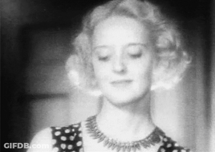 Seductive Bette Davis GIF