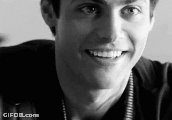 Seductive Elizabeth Gillies To Matthew Daddario GIF