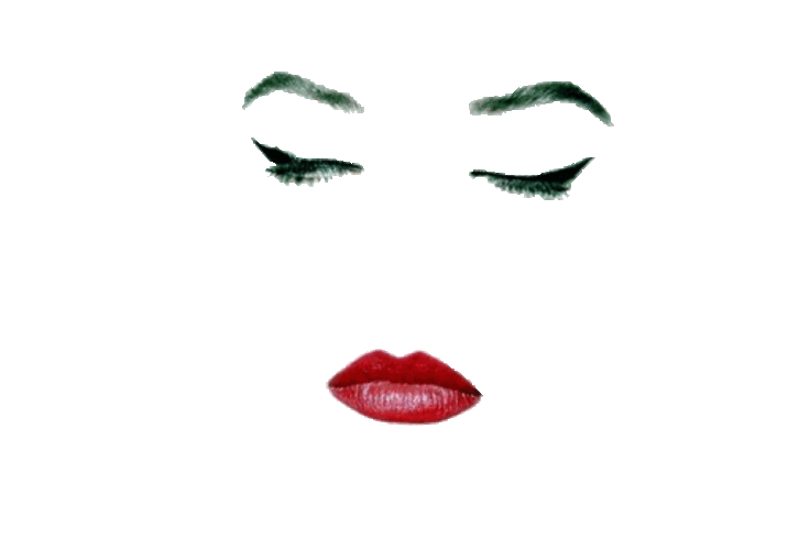 Seductive Makeup Beauty Sticker GIF