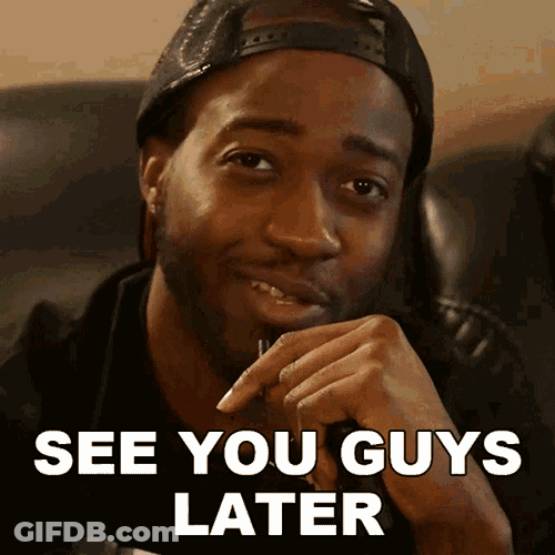 See You Guys Later Jidon Adams GIF