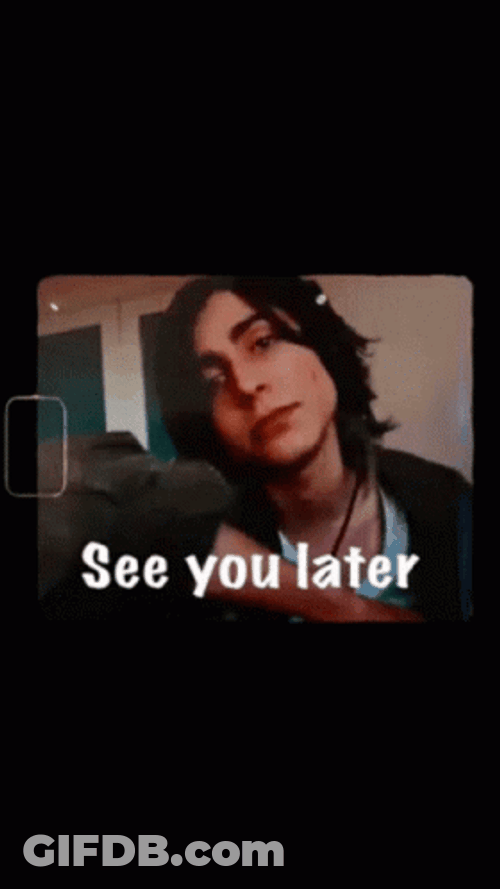 See You Later Aidan Gallagher GIF