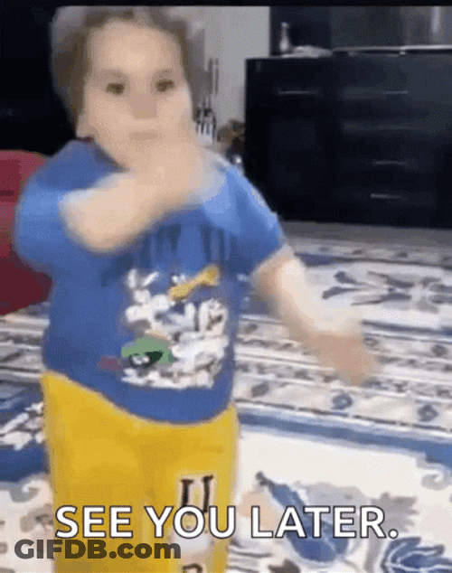 See You Later By Turkish Kid GIF
