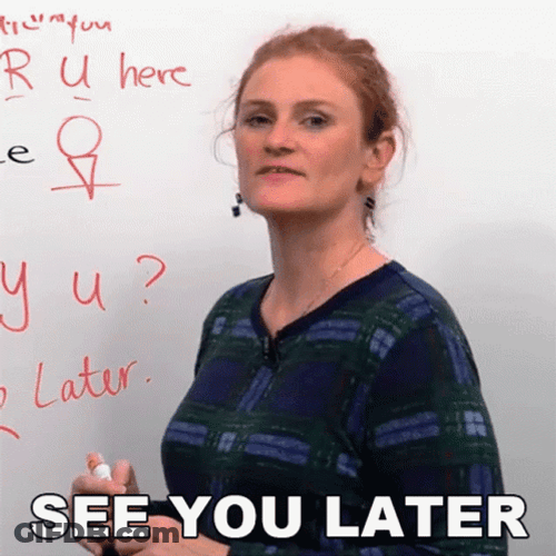 See You Later Teacher GIF