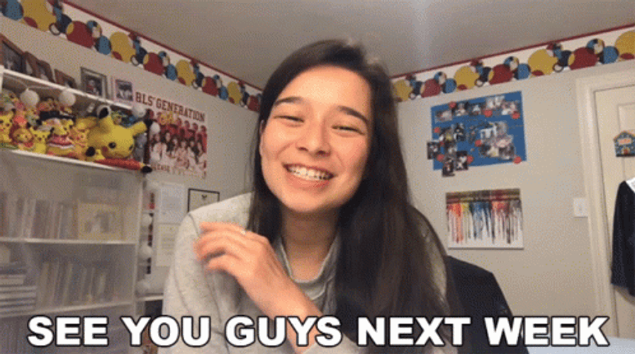 See You Monday Smiling Hannah Fawcett GIF
