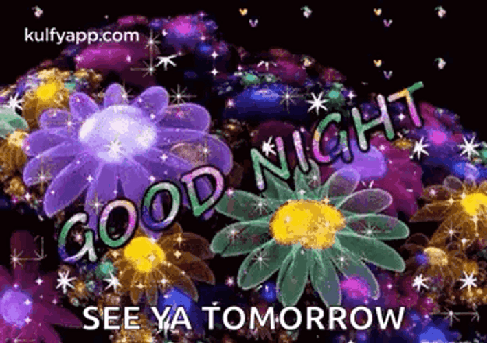 See You Tomorrow Goodnight Animation GIF