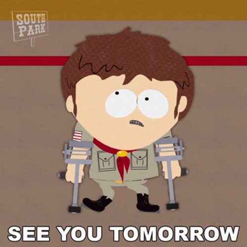 See You Tomorrow Jimmy Valmer GIF