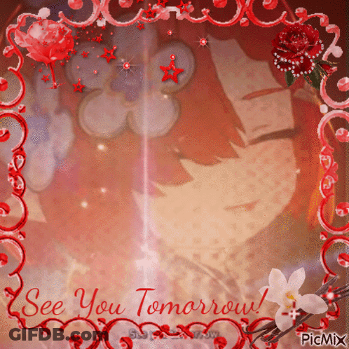 See You Tomorrow Picture Frame GIF