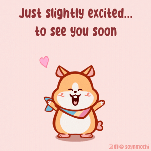 See You Tomorrow Slightly Excited GIF