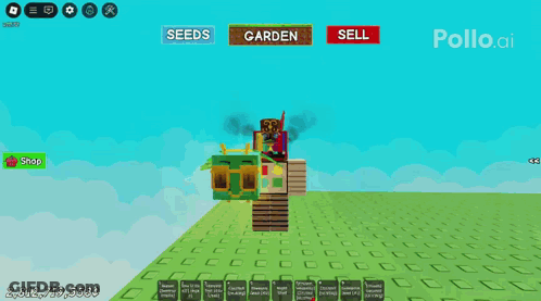 Seeds Garden Sell Video Game Screenshot GIF