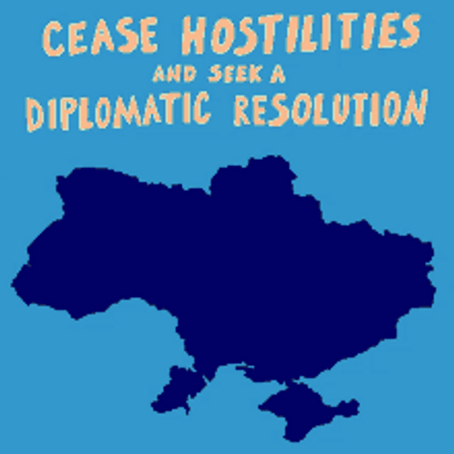 Seek A Diplomatic Resolution Ukraine GIF
