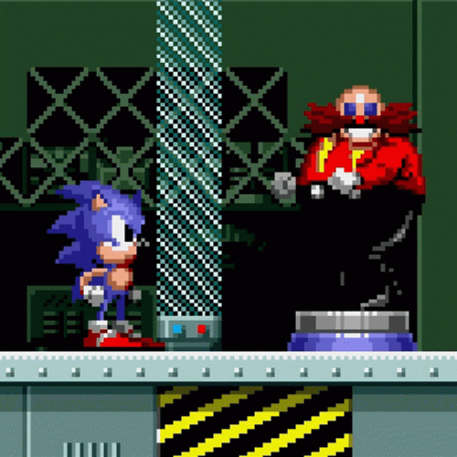 Sega Sonic Doctor Eggman GIF