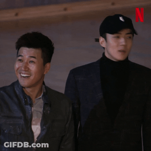 Sehun And Kimjong Min Hehe GIF