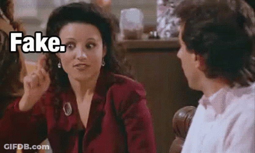 Seinfeld Elaine Fake GIF