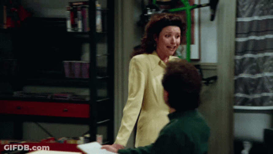 Seinfeld Happy Elaine Fun Dance GIF