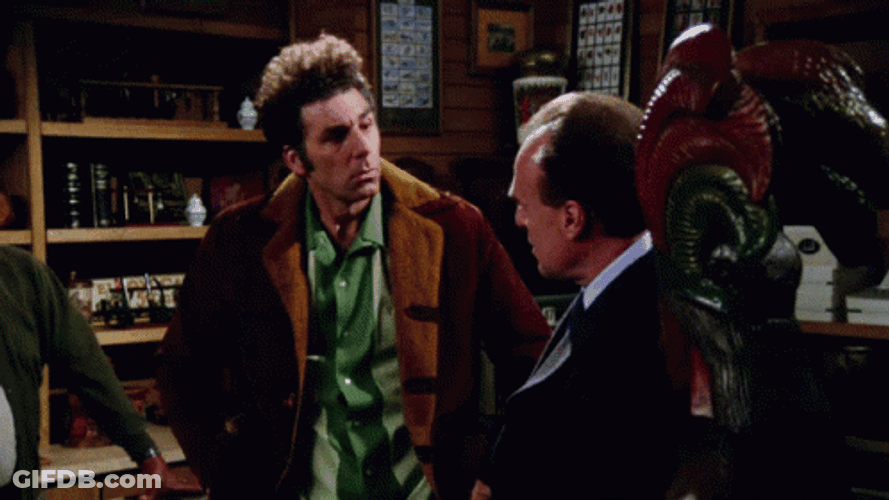 Seinfeld Kramer Gitty Up GIF