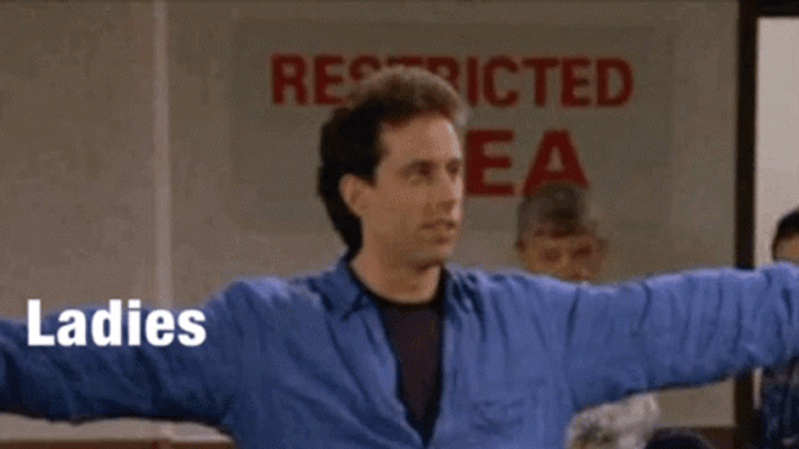 Seinfeld Ladies And Gentlemen We Got Him GIF