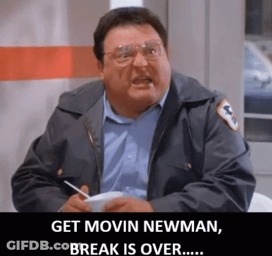 Seinfeld Newman Hot Cop Calendar GIF