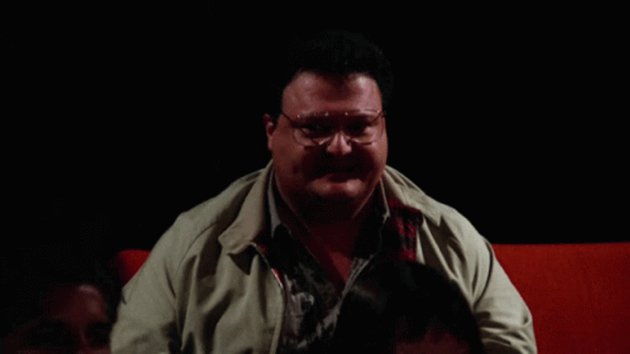 Seinfeld Newman Talking GIF