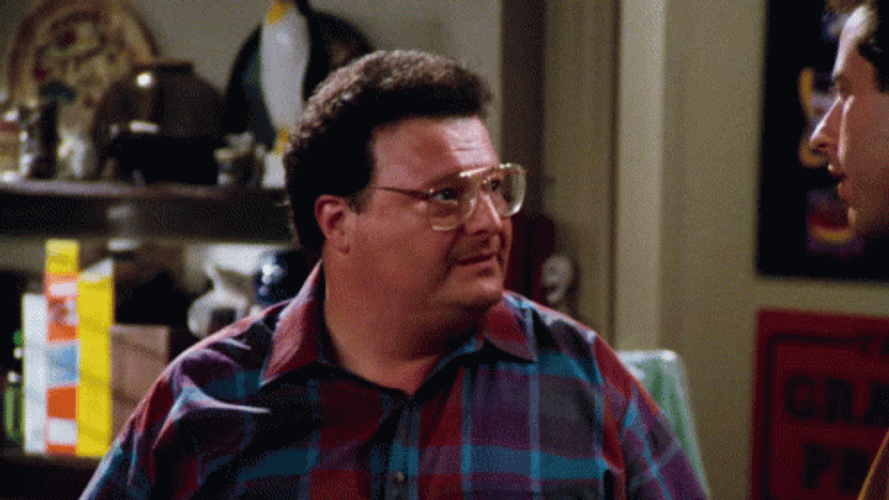 Seinfeld Newman There's No Need To Get Excited GIF