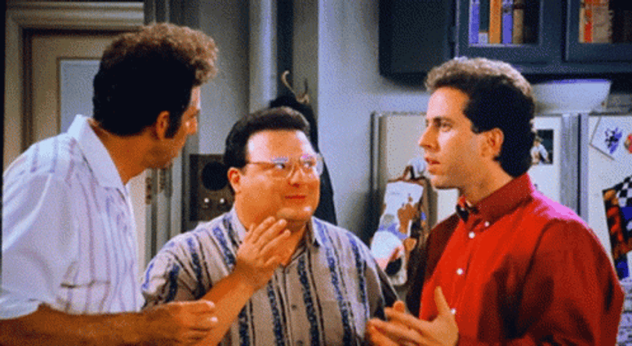 Seinfeld Newman Thinking GIF