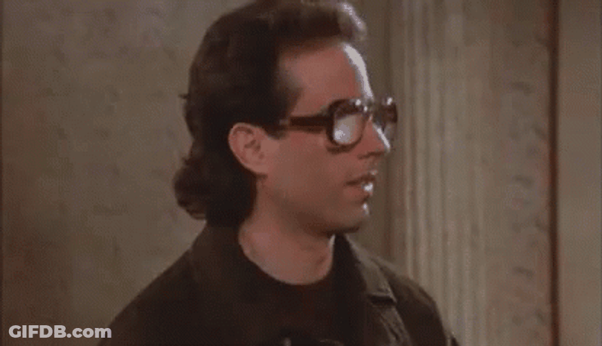 Seinfeld Pardon Me Looks GIF