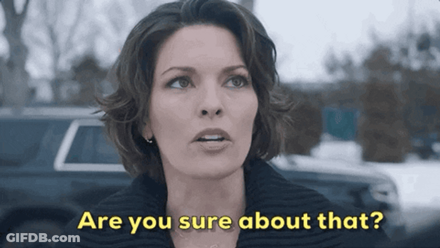 Sela Ward Are You Sure About That GIF