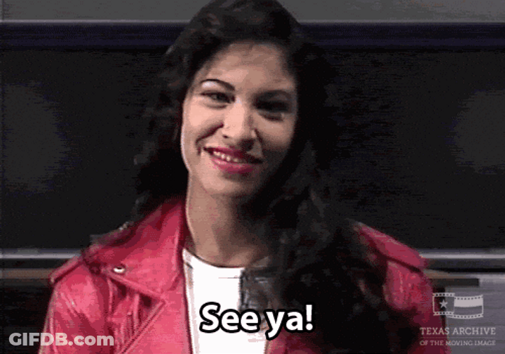 Selena Blow A Kiss Goodbye GIF