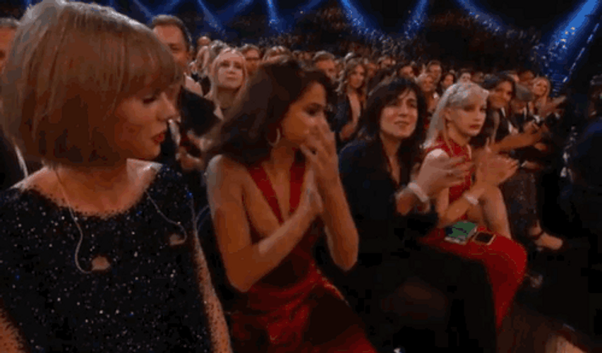 Selena Gomez Clapping Hands GIF
