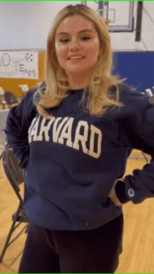 Selena Gomez Demure Laughing GIF