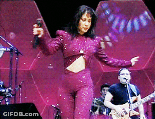 Selena Quintanilla Concert GIF
