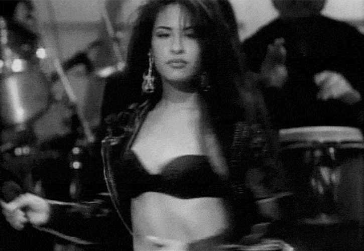 Selena Quintanilla Dance Twirl GIF