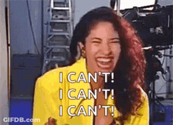 Selena Quintanilla Laughing I Can't GIF