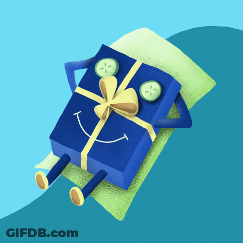 Self Care Is A Gift GIF