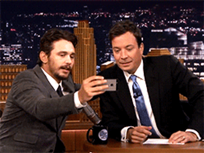 Selfie From Above GIF