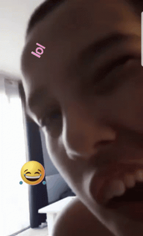 Selfie Lol Emoji GIF
