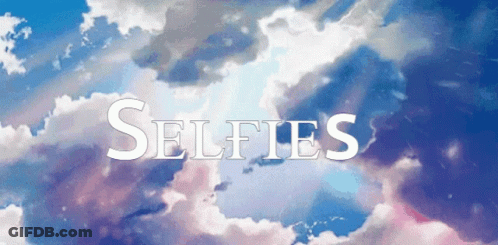 Selfies On A Cloudy Sky GIF
