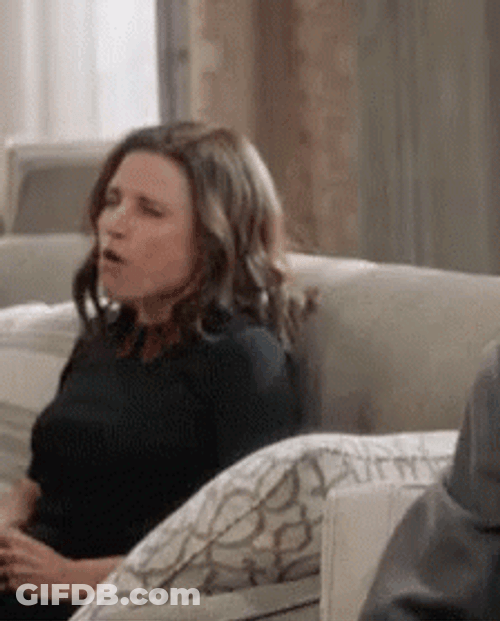 Selina Meyer Veep Funny Face GIF