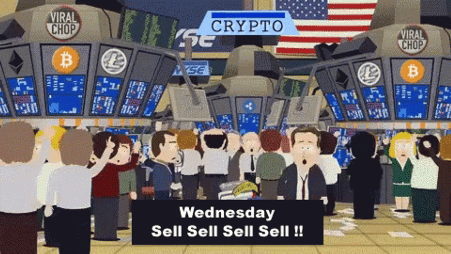 Sell Sell Sell South Park Crypto Currency Trading GIF
