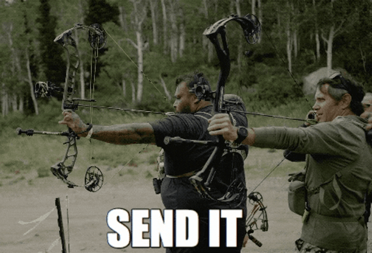 Send It Archery Practice GIF
