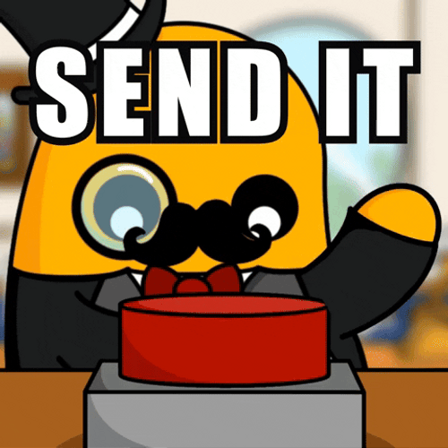 Send It Push Button GIF