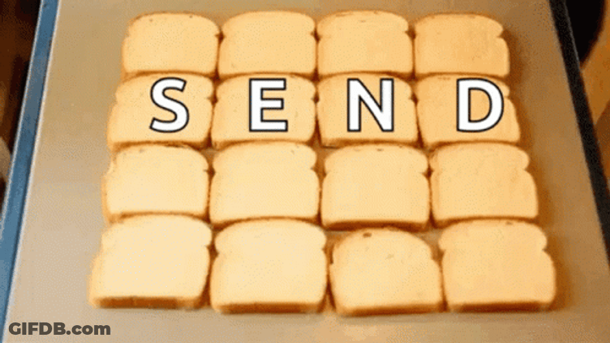 Send Peanut Butter Jelly Sandwiches Now! GIF