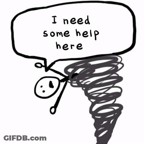Send Some Help Here GIF